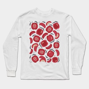 Apples, apples, and apples (red apples) Long Sleeve T-Shirt